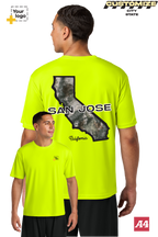 Custom A4 Cooling Performance Tee - Terra Camo